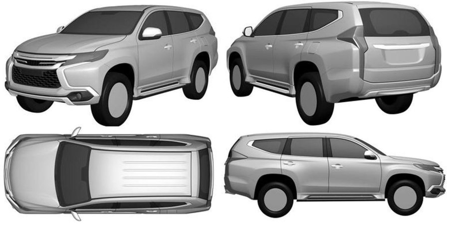 Габариты Mitsubishi Pajero Sport 2021
