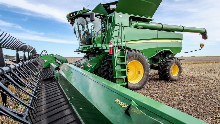 Жатка John Deere rd40f