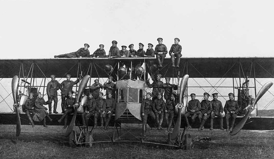 Самолет Сикорского 1913 Илья Муромец