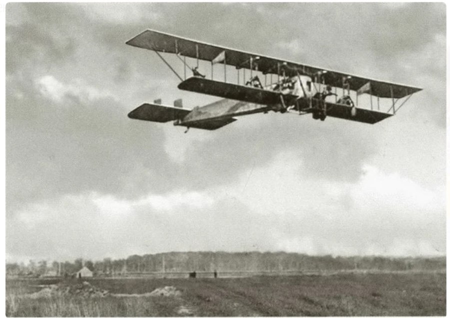 Самолет Сикорского 1913 Илья Муромец