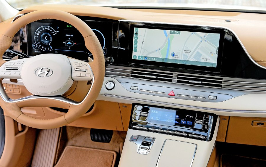 Hyundai Grandeur 2021 салон