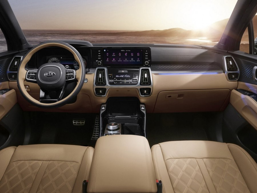 Kia Mohave Interior Brown