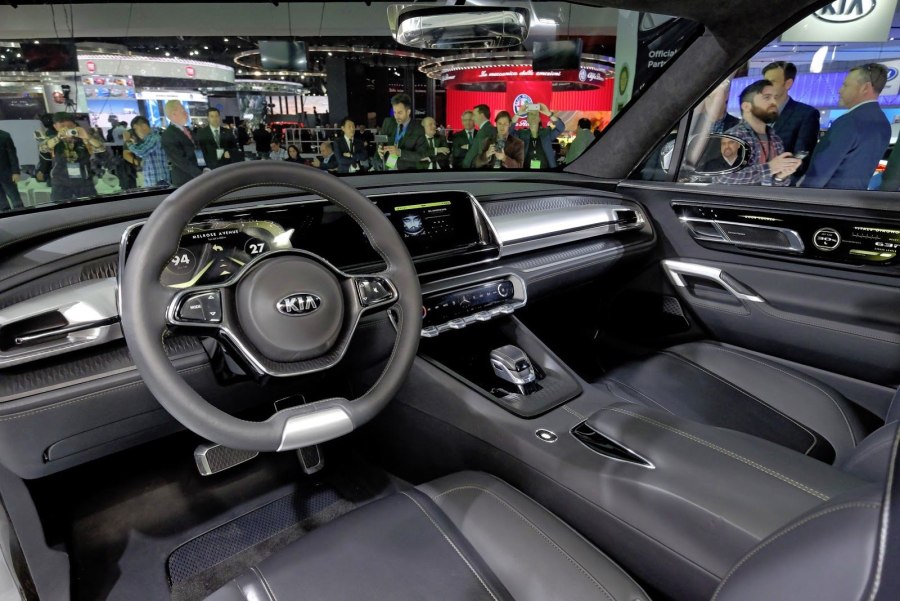 Kia Telluride 2022 салон