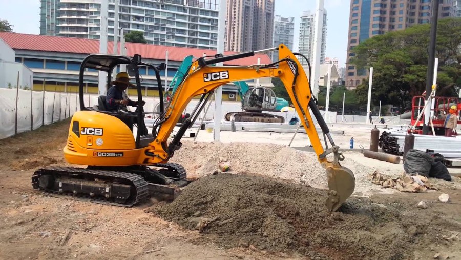Мини экскаватор JCB 8035