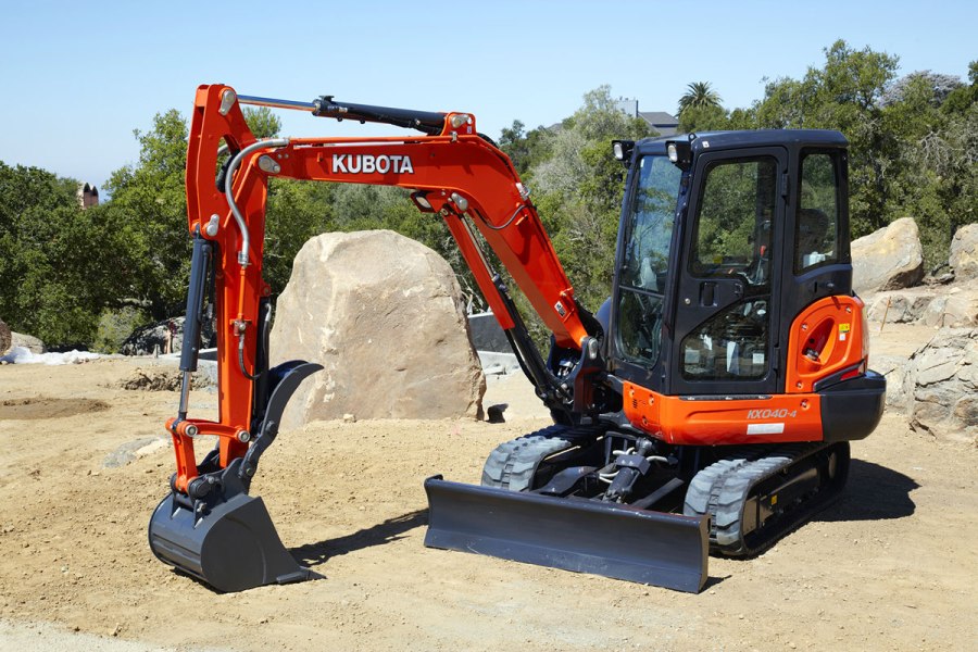 Мини-экскаватор Kubota kx040, 1999