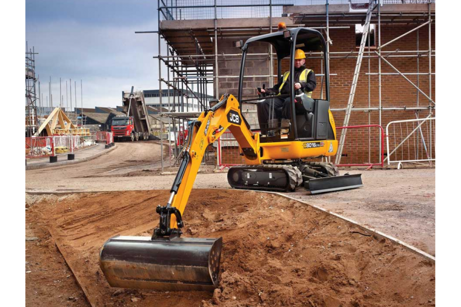 Мини экскаватор JCB 8008