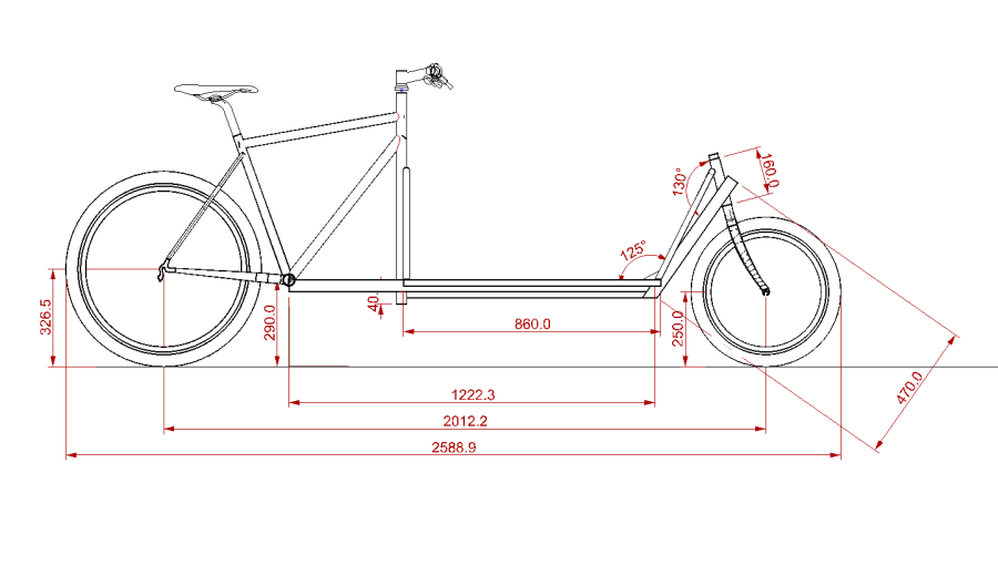 Cargo Bike чертежи
