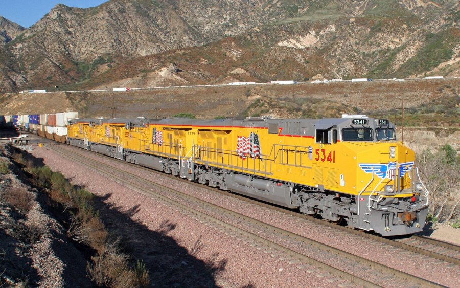 Железнодорожный транспорт США Union Pacific Railroad