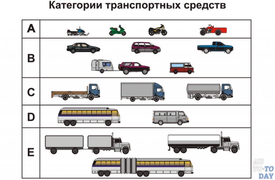 ТС подкатегории в1