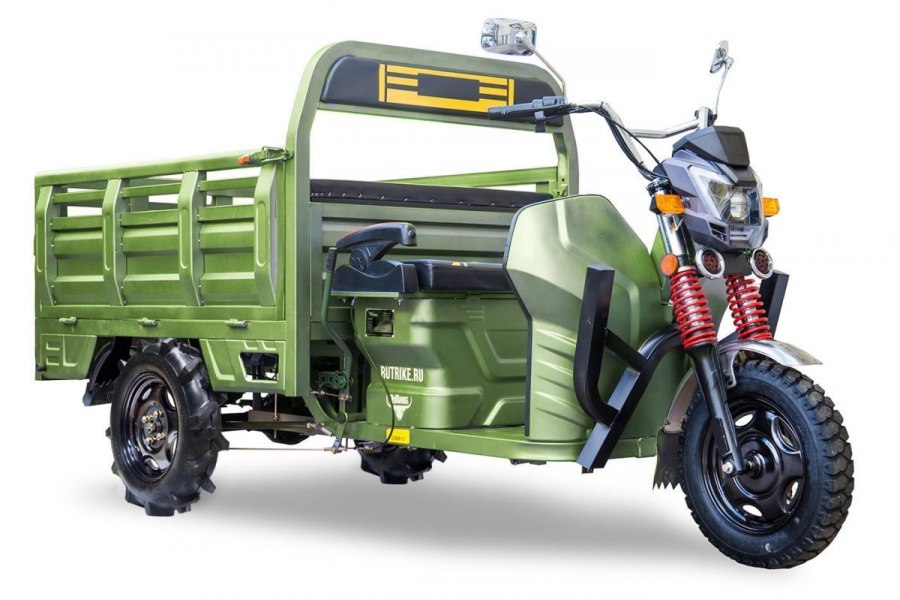 Грузовой электрический трицикл rutrike карго 1800 60v1000w