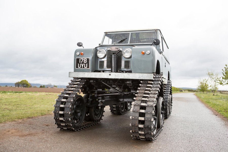 Cuthbertson tracked Land Rover