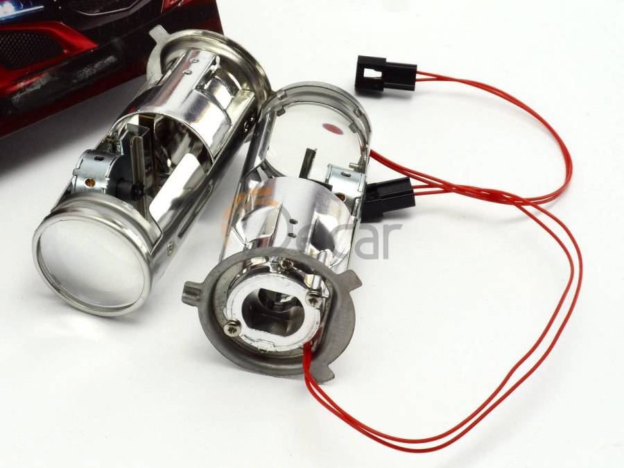 Mini led линзы h4 ВАЗ 2114