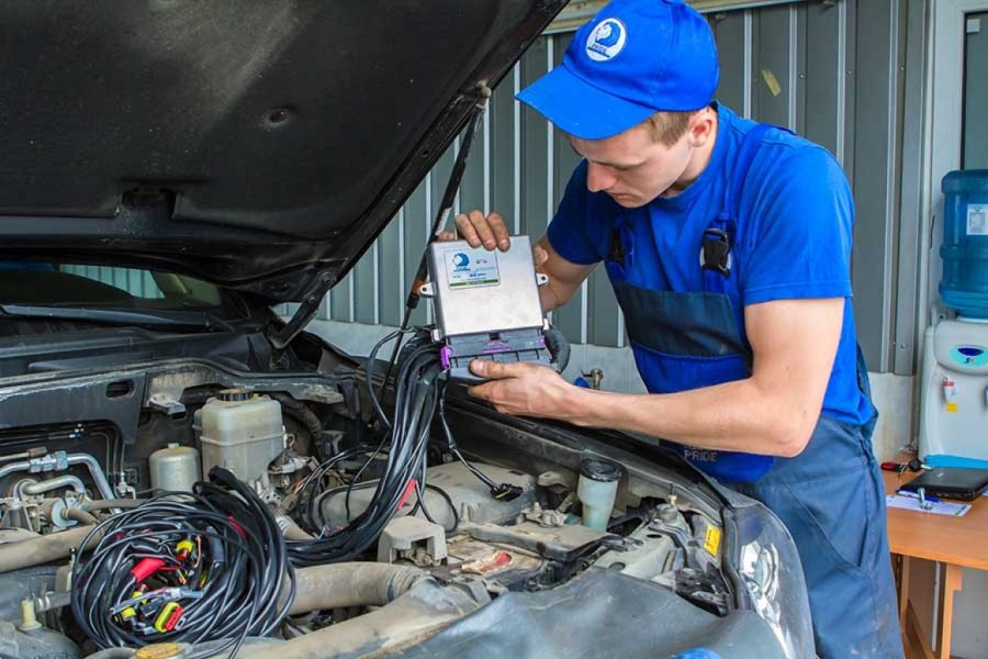 Техобслуживание газового оборудования автомобиля