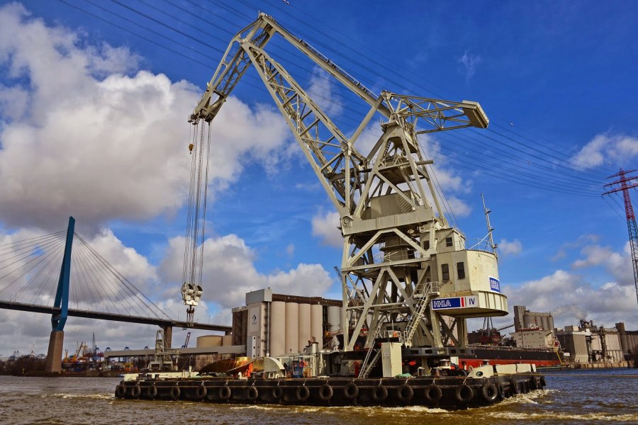 Плавкран Liebherr