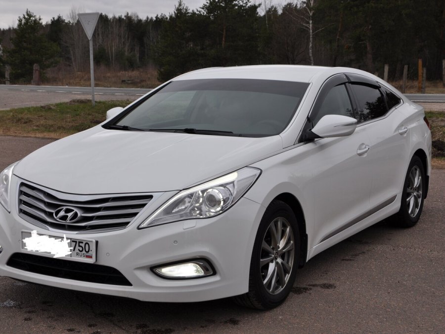 Hyundai Grandeur 2014 белый