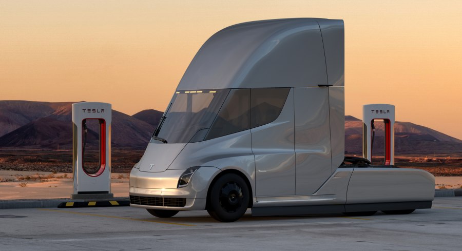 Tesla Semi салон
