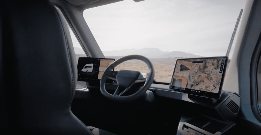 Tesla Semi Interior