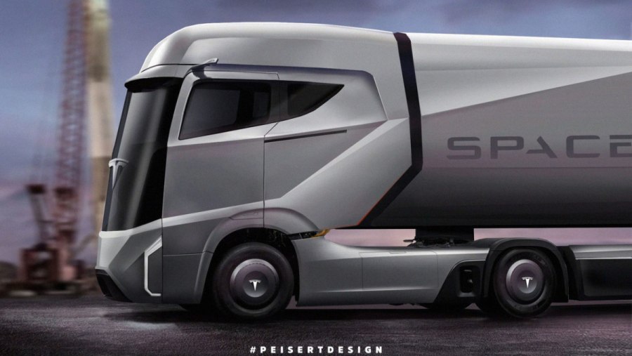 Грузовик Tesla Semi-Truck