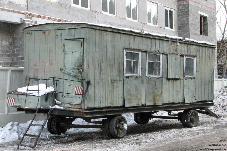 Вагончик на колесах