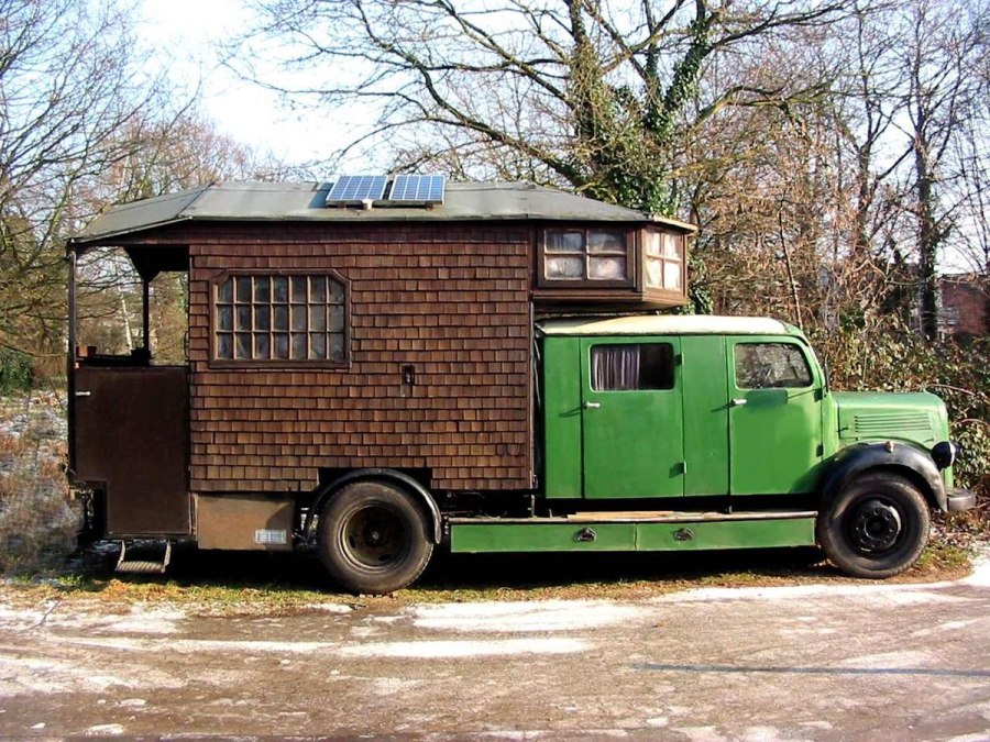 Старые американские автодома
