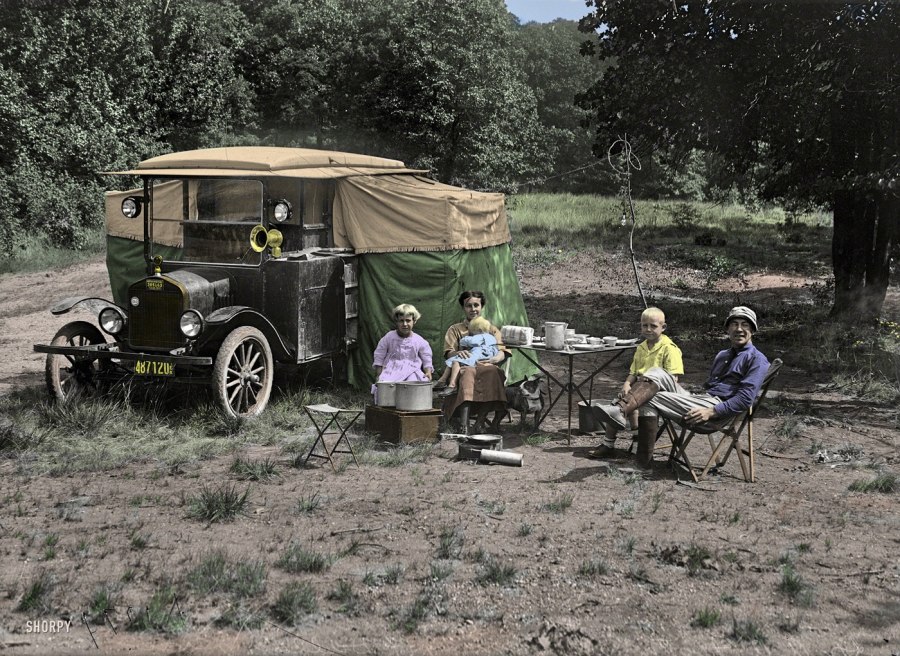 Ford model t 1916 автодом