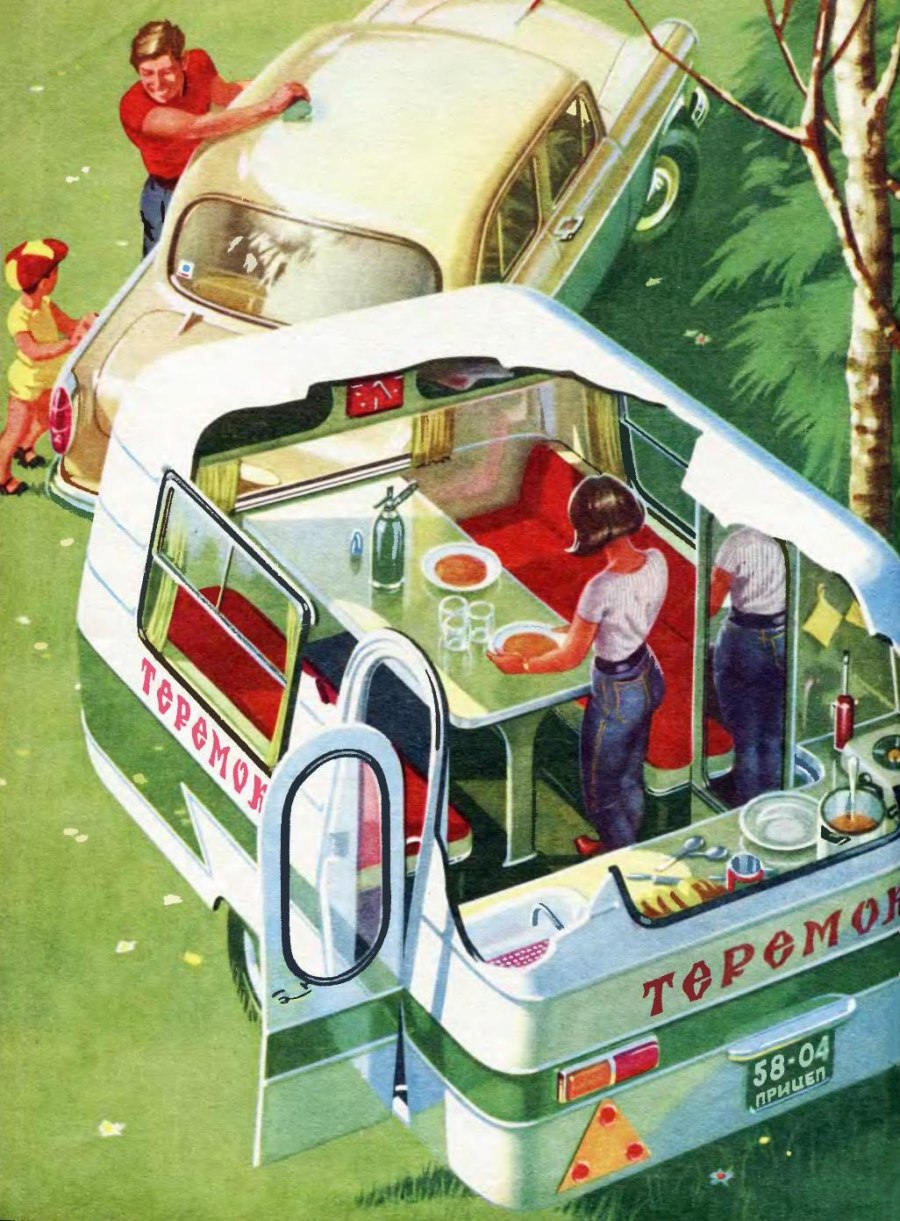 1970 Туризм в СССР. Автотуризм