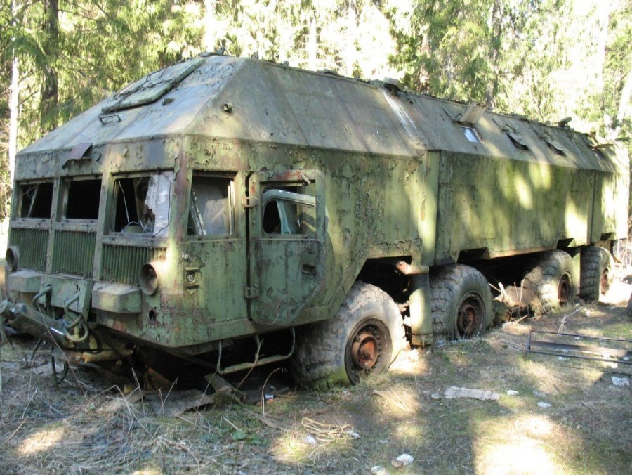МАЗ 543 редут бункер