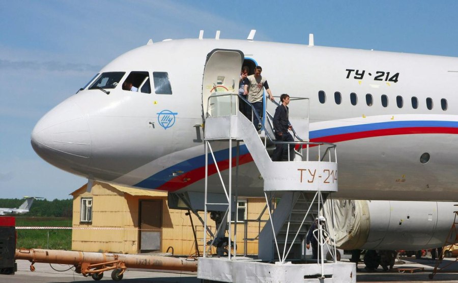 Самолёт ил 96 Россия на заводе