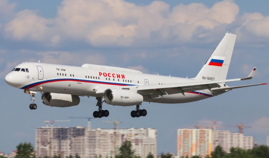 Самолёт ту-214пу