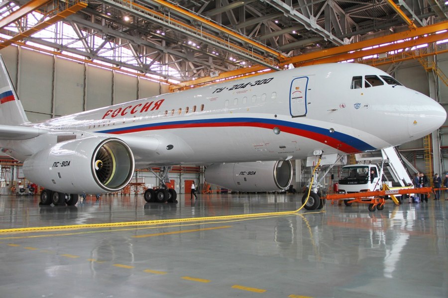 Ту-204-300 сло Россия