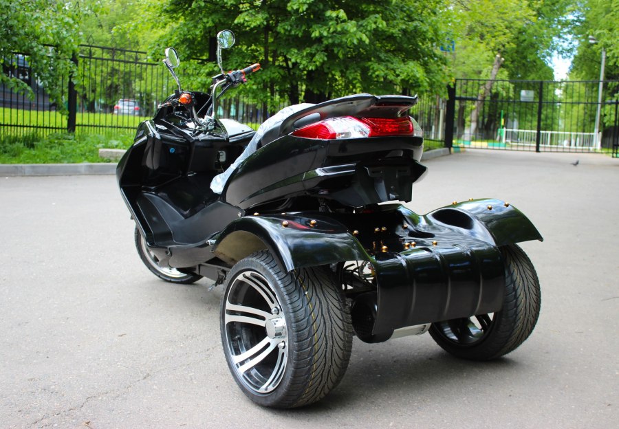 Электротрицикл трехместный big e-Toro Trike 3000