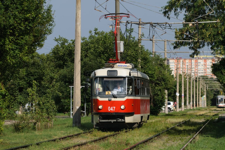 Трамвай Tatra-t3su Краснодар