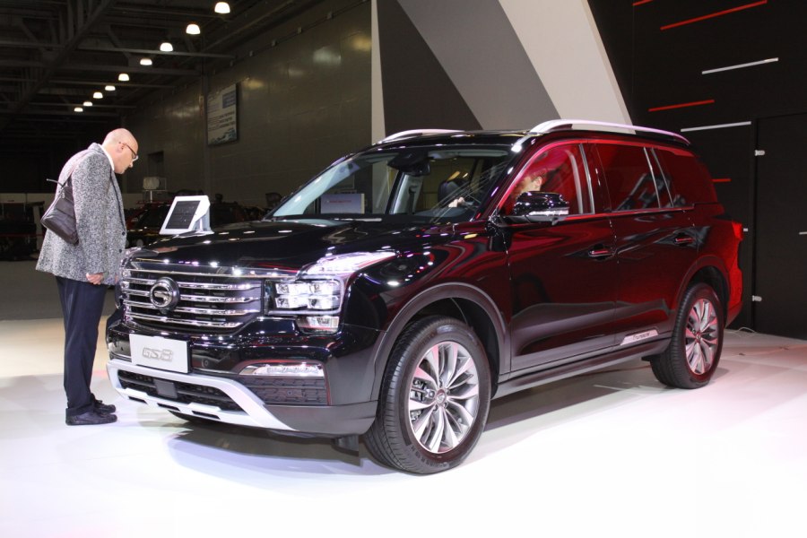 Китайский джип GAC GS 8