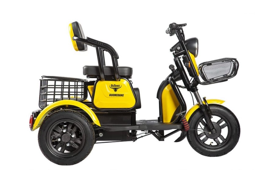 Трехколесный электроскутер rutrike Бумеранг