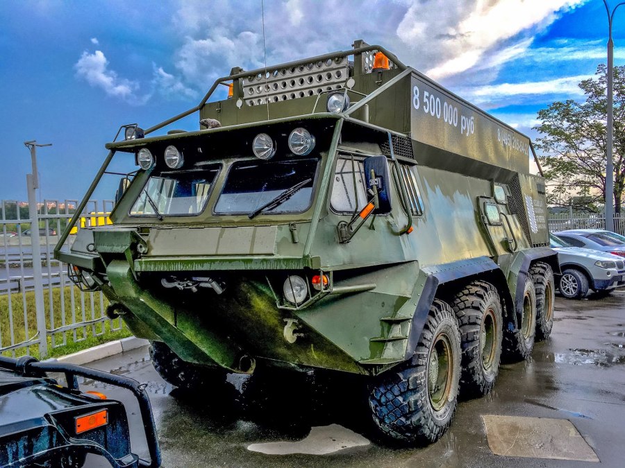 БТР 80 автодом