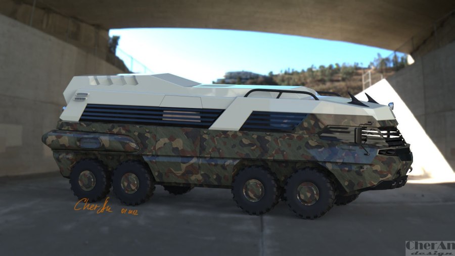 БТР 80 автодом