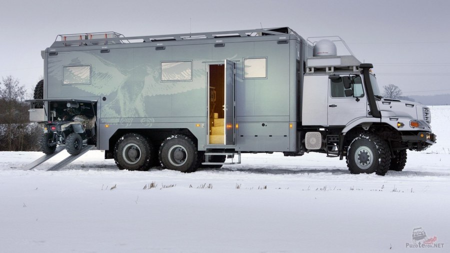 Mercedes Benz Zetros 6x6 автодом
