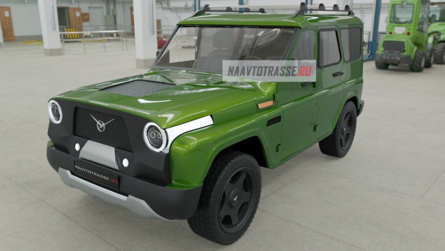 Новый УАЗ 469 Хантер 2022-2023