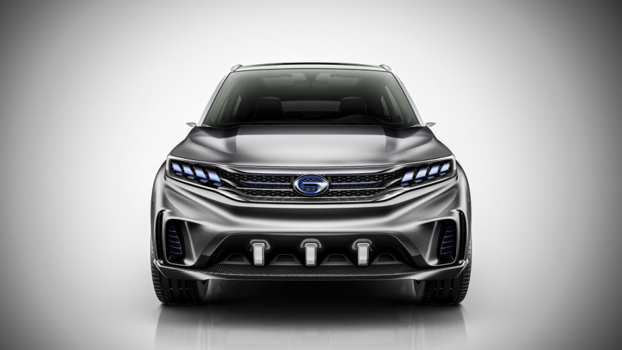 GAC gs4 PHEV вид сзади