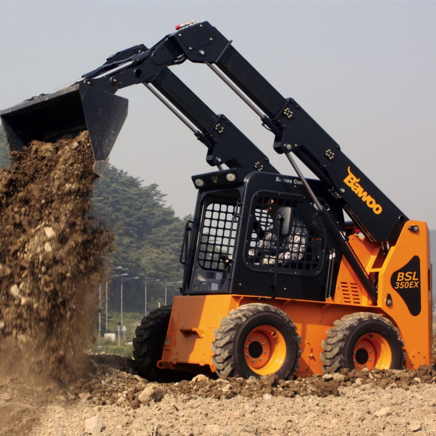 Мини погрузчик Bawoo bsl350ex Корея цена