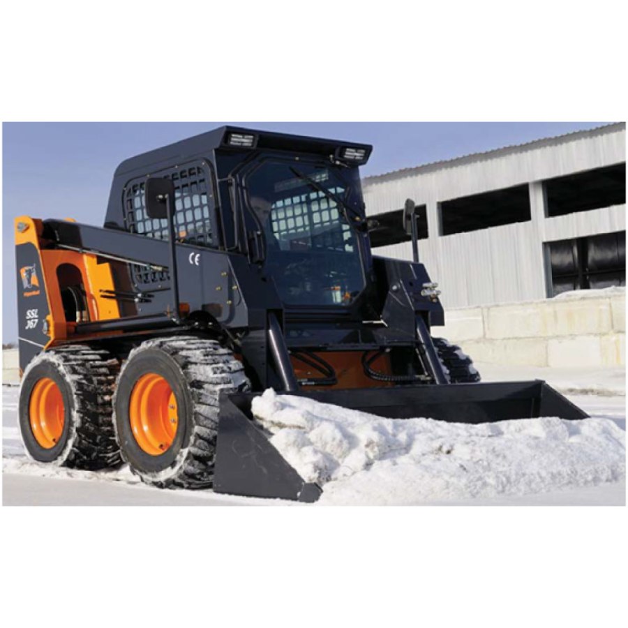 Уралагротех погрузчик с бортовым поворотом Bawoo j57 (Hyundai)