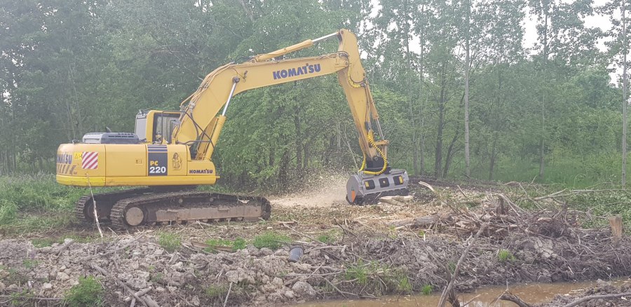Мульчер на экскаватор Umm ex-150 VT