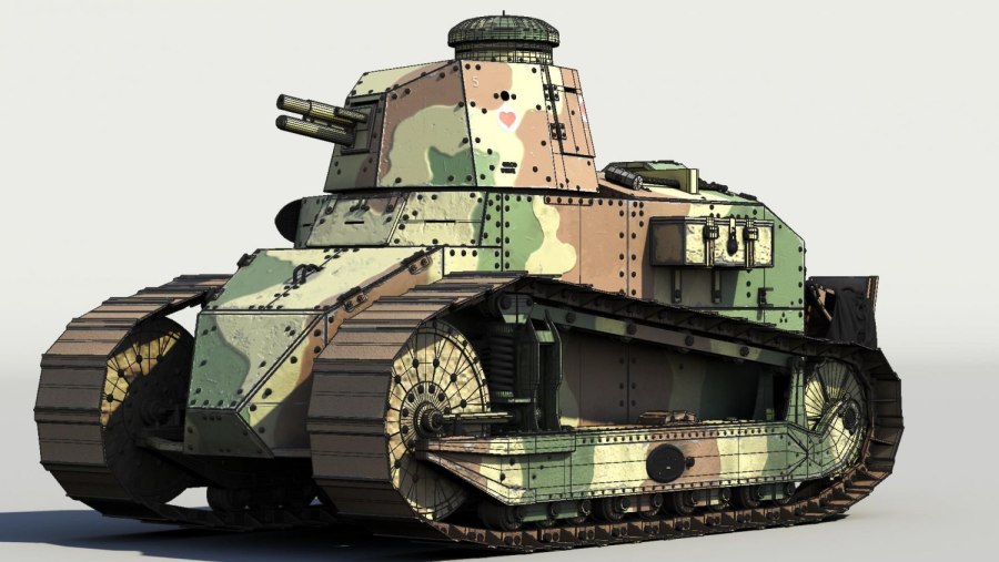 Танк Рено ft-17