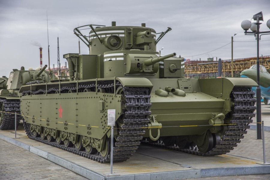 Т-35 танк СССР
