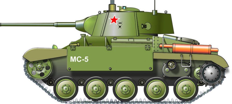 Маленький танчик т 18 1 МС