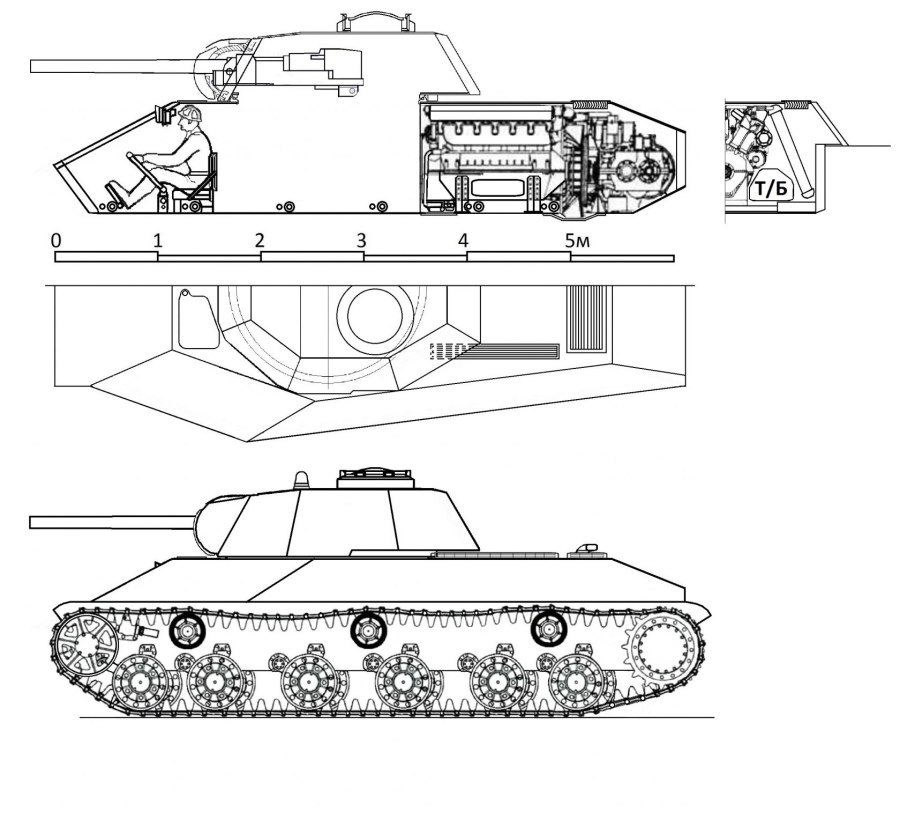 Кв-3 танк