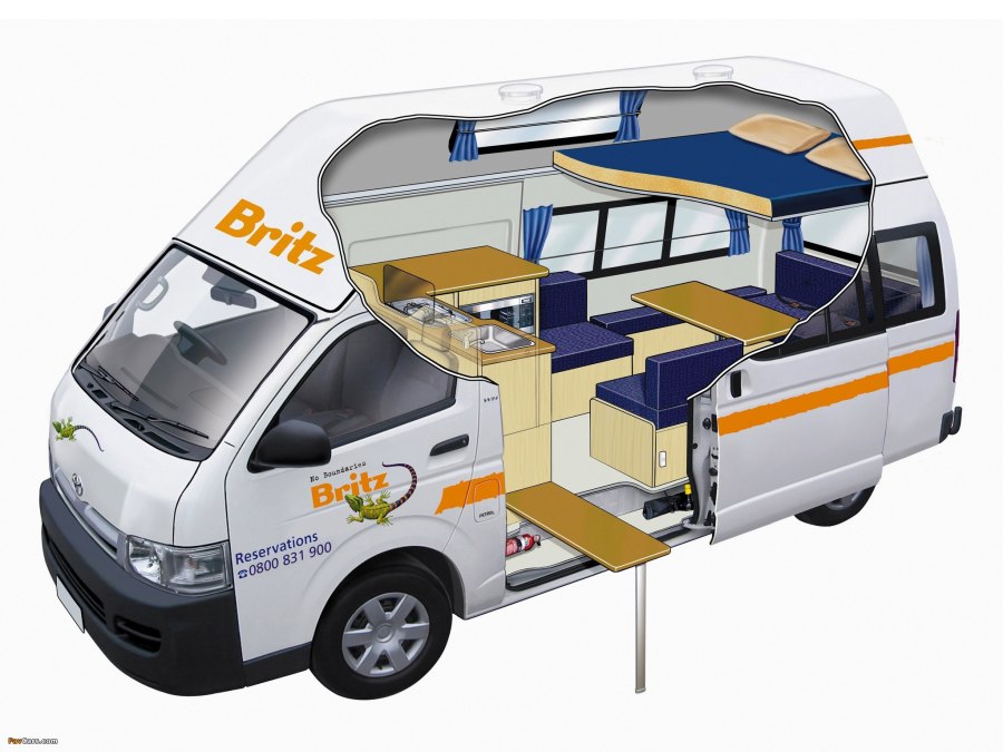Toyota Hiace h200 автодом