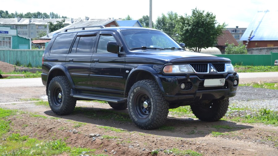 Mitsubishi Pajero Sport 1 на 33 колесах