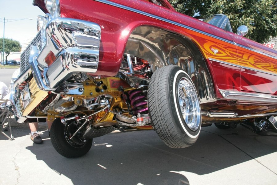Lowrider s 177 задняя подвеска