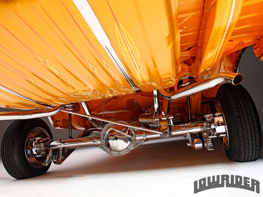 Lowrider s 177 задняя подвеска